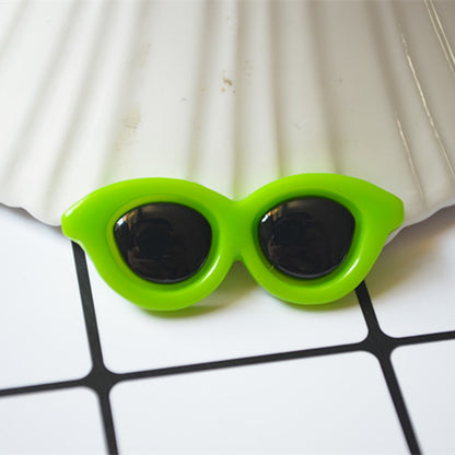 DIY round glasses resin accessories