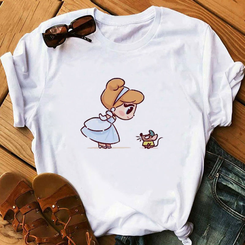 Princess print women's T-shirt