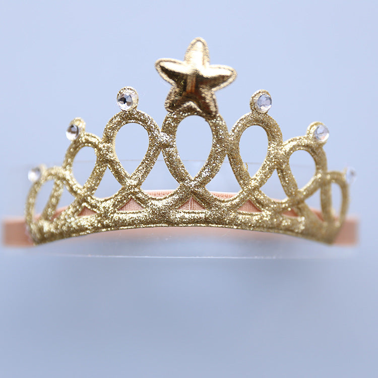 Children's birthday crown headband