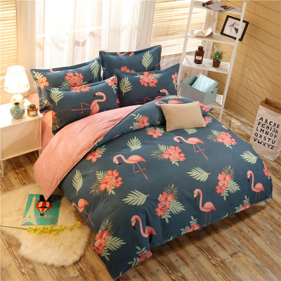 Four-piece bedding set