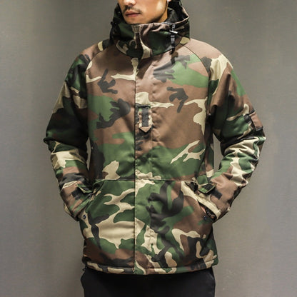 Military Uniform Hip-hop Camouflage Uniform Men's Jacket