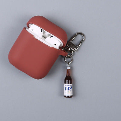 Compatible with Apple, Beer Bottle AirPods Case