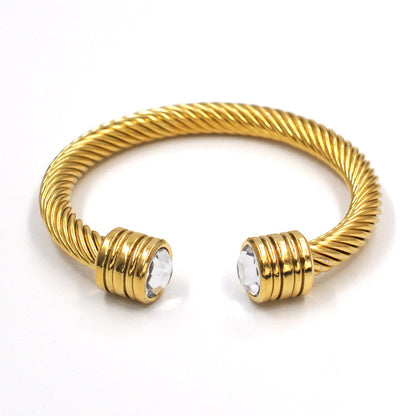 Stainless steel wire rope bracelet cable wire bracelet