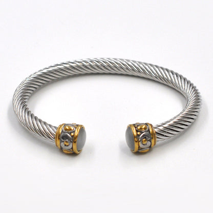 Stainless steel wire rope bracelet cable wire bracelet