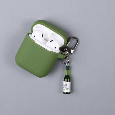 Compatible with Apple, Beer Bottle AirPods Case