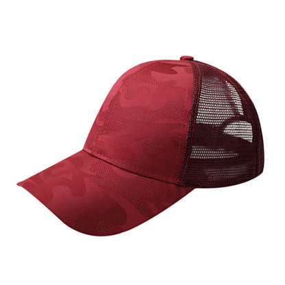 Lady's ponytail baseball cap