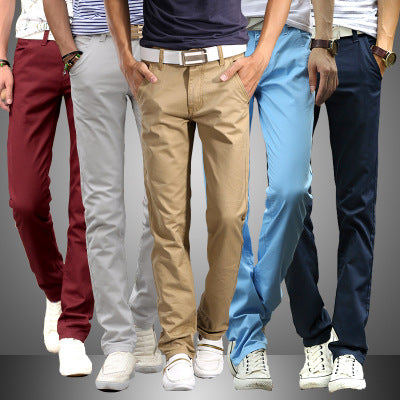 Cotton trousers for men