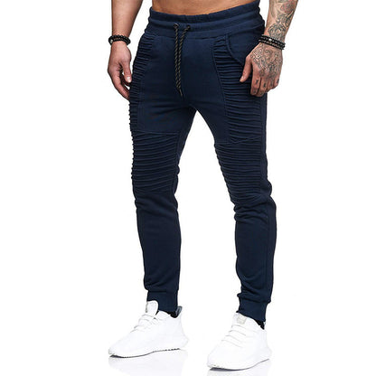 Casual Sports Pants Men's Pants Hip Hop Striped Fitness Pants