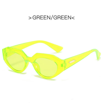 Sunglasses Female Jelly Color Outdoor Beach Glasses