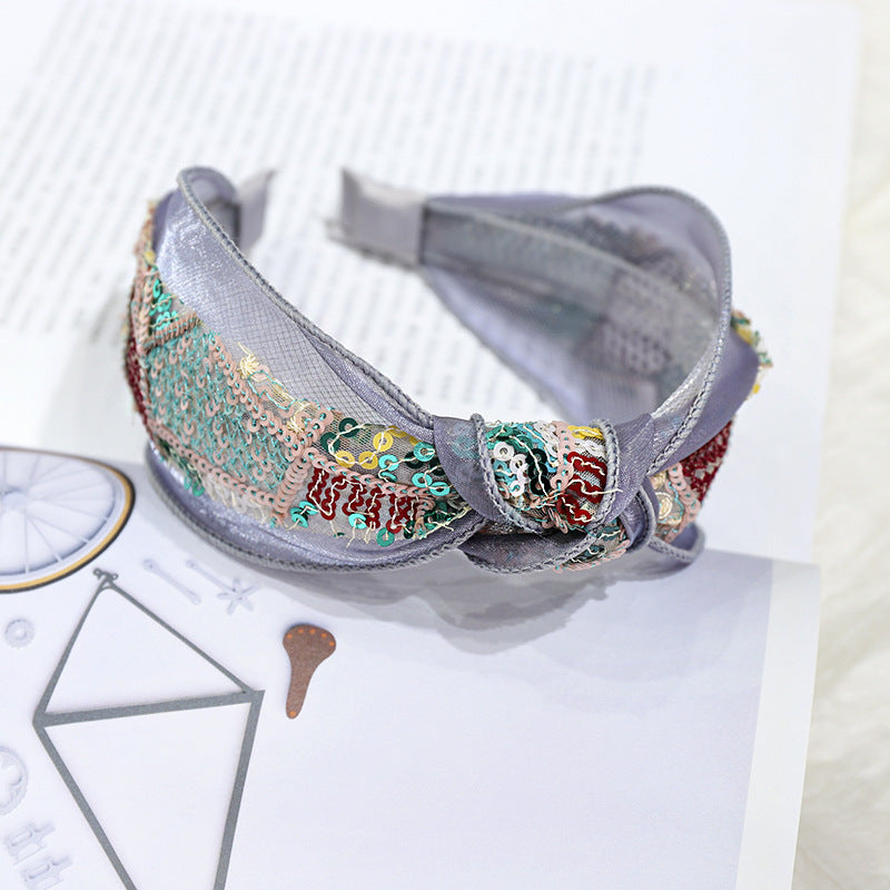 Ethnic embroidery headband