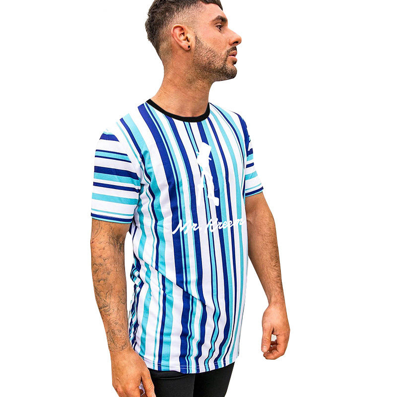 Printed polyester quick-drying tide t-shirt