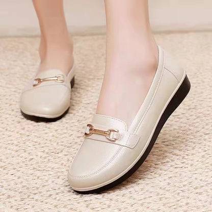 Professional Baotou Ladies Single Shoes Fashion Low-top Flat-heel Breathable Casual