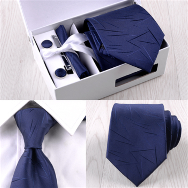 8cm Striped Tie Gift Box