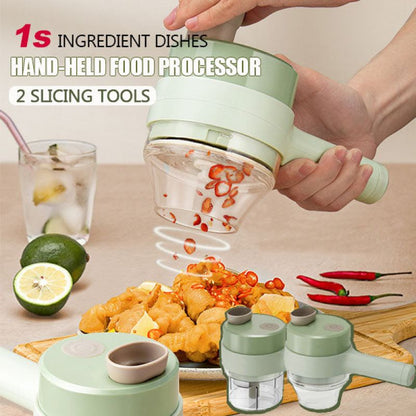 Multifunctional Electric Salad Fruit Vegetable Slicer Kitchen Cutter Carrot Potato Chopper Cutting Machine Stainless Steel Blade