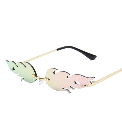 Flame Shaped Sunglasses Jurchen Film