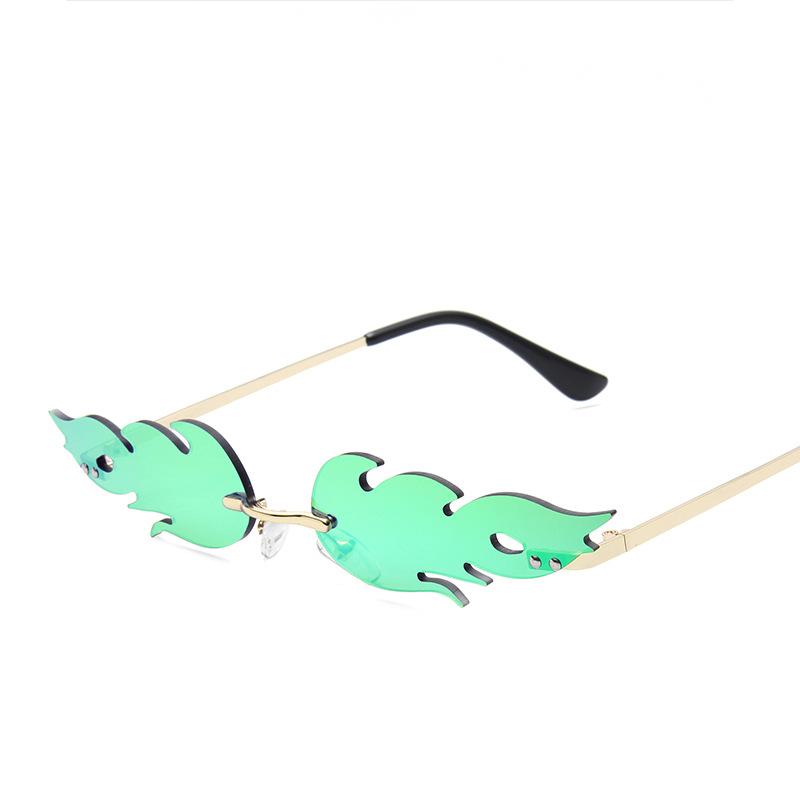 Flame Shaped Sunglasses Jurchen Film