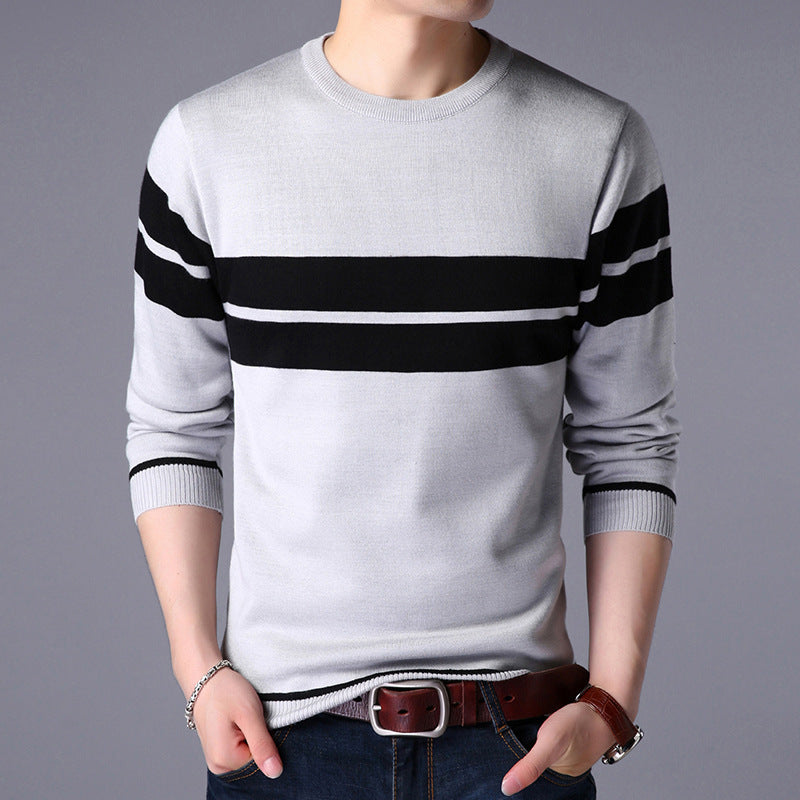 Plush and thickened round neck Pullover