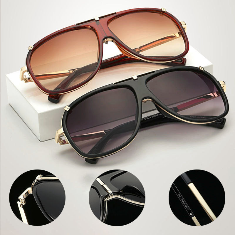 European and American Fashion Couple Aviator Sunglasses