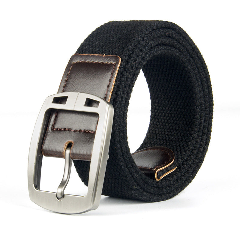 Pin Buckle Canvas Belt Casual