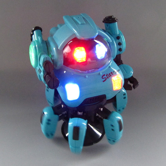 Electric Can Sing And Dance Hexapod Robot Light Music Toys For Boys And Girls