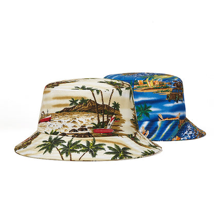 Flat Top Fisherman Hat Leisure Beach Sun Hat