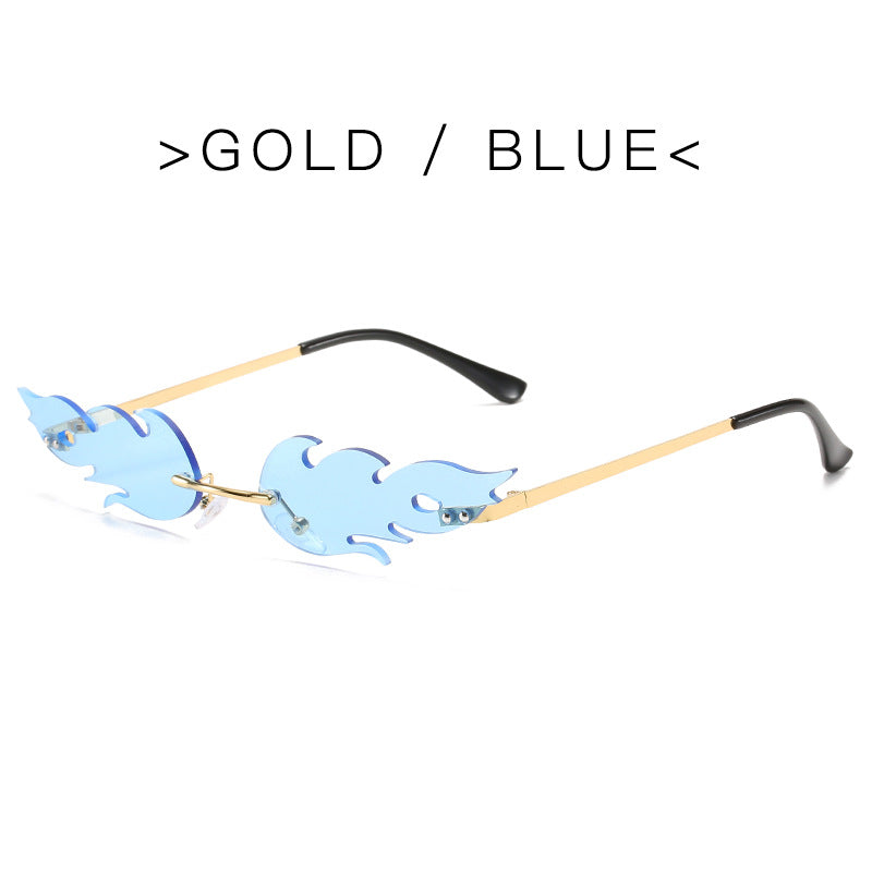 Flame Shaped Sunglasses Jurchen Film