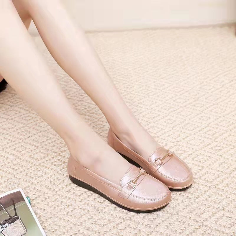 Professional Baotou Ladies Single Shoes Fashion Low-top Flat-heel Breathable Casual